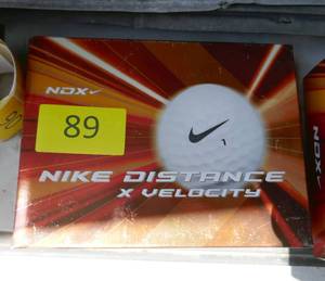 lot 89 image: Box of 12 new Nike NDX golf balls