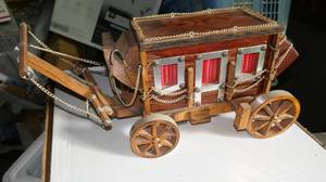 lot 123 image: Vintage Wagon night light in very good condition