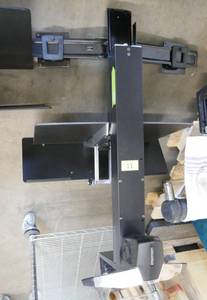 lot 131 image: Ergotron SitStand elevating stand with Double monitor mount