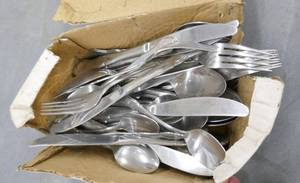 lot 188 image: Silverware - set for 6 or 8