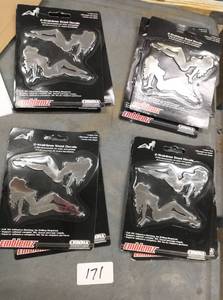 lot 171 image: 10 Sexy lady vehicle decals