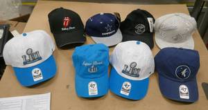 lot 142 image: Lot of baseball caps