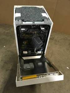 lot 26 image: Avanti 18 in. White Built-in Dishwasher Customer Returns See Pictures