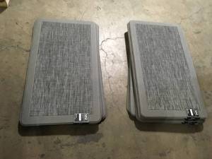 lot 48 image: MSI Parker Rain 20 in. x 36 in. Anti-Fatigue Vinyl Foam Utility Mat  Customer Returns See Pictures