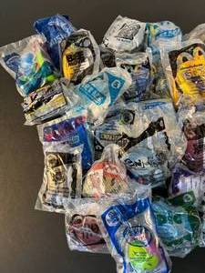 lot 40 image: McDonalds Happy Meal toys - unopened - lot of 50