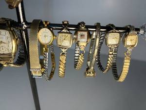 lot 70 image: whats that ticking sound  lot of 14 vintage wristwatches