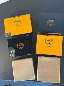 lot 107 image: 6 cigar boxes  Connecticut, Nicaragua, Perdomo, Toros - great for decor andor storage