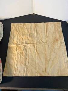 lot 112 image: 3 handmade vintage cotton quilts