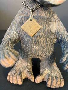 lot 141 image: vintage bobblehead monkey from Western Germany