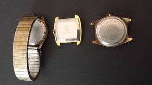 lot 240 image: 3 vintage mens watches  two 17-jewel Walthams and 1 17-jewel Cornavin
