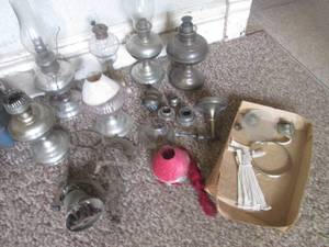 (DL) Assorted Vintage Lanterns and...