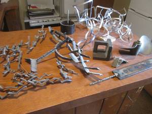 (K) Brass Boat Motor Prop, Right An...
