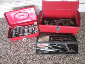 (DL) 2 Metal Tool Boxes with Speci...