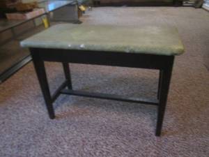 (DL) Vintage Piano Bench Full of S...