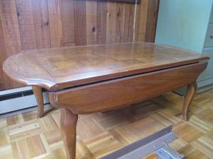 lot 218 image: Wood Coffee Table...