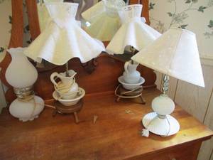 lot 244 image: 4 Lamps...