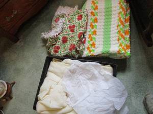 lot 255 image: Faribou Blanket and 2 Others...