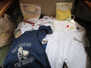 lot 257 image: Vintage Baby Clothes- New...