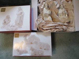 lot 260 image: Mikasa Complete Nativity Set...