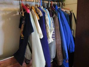 lot 270 image: Misc Clothes and Hangers...