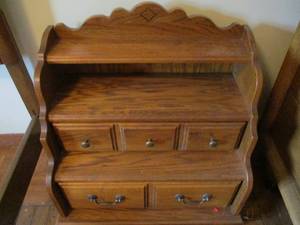 lot 279 image: Wood Dresser ...