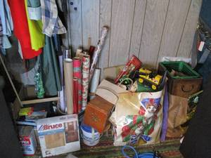 lot 312 image: Everything Pictured in Closet- Brin...