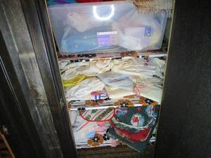 lot 320 image: Everything Pictured in Linen Closet...