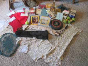 lot 48 image: Lot of Misc - Books, Stockings, Ass...