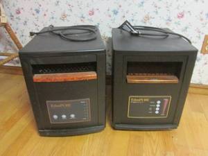 lot 76 image: Lot of 2 EdenPure Portable Infrared...