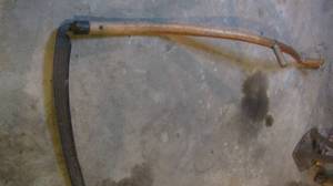 lot 805 image: Vintage Antique Scythe Hay Sickle...