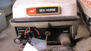 lot 824 image: Johnson Outboard Motor Seahorse 3 a...