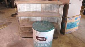 lot 21 image: Vintage Kre-Mor Tin