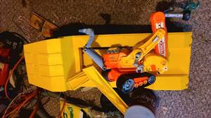 lot 447 image: Tonka Toys and vintage baby toys...