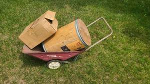 lot 463 image: Radio cart garden cart in great con...