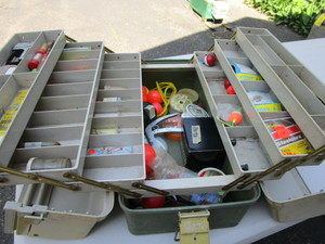 lot 113 image: Tackle & Plano Box