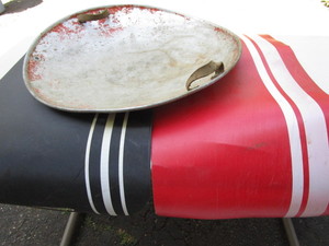 lot 138 image: Aluminum Sliding Disk, Plastic flyers