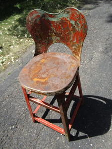 lot 152 image: Metal Stool
