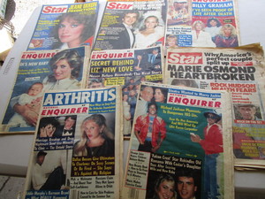 lot 169 image: Enquirer & Star Magazines
