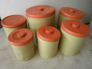 lot 197 image: Decorware Canisters