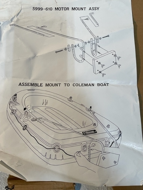 lot 62 image: Coleman Motor Mount Assembly