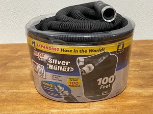 lot 8 image: Silver Bullet 100 Foot 34 Expanding Hose