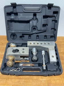 lot 13 image: Aluminum Tri Ball Drop Hitch Kit