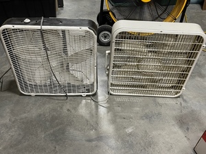 lot 64 image: Box Fans for Shop