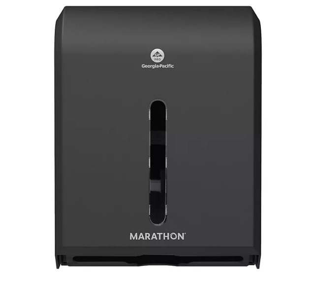 lot 482 image: Marathon Combo Folded Paper Towel Dispenser, Smoke