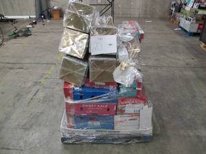 lot 201 image: Pallet of Store Overstock Product - NEW Holiday Candy and Treats