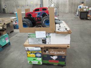 lot 203 image: Pallet of Store Overstock Store and Ecommerce Product and Returns