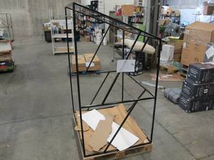 lot 206 image: Welded Metal Frame Built Fit Onto Pallets - Perfect for Projects