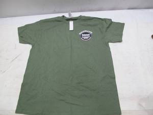 lot 427 image: NEW Mens Gildan Ultra Cotton 2023 Sturgis Rally Short Sleeve T-Shirt - Green - Large