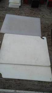 lot 35 image: 3 Acrylic Cutting Boards