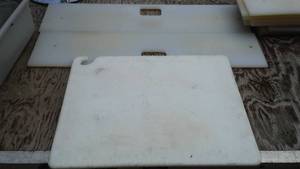 lot 42 image: Acrylic Cutting Boards -Variety